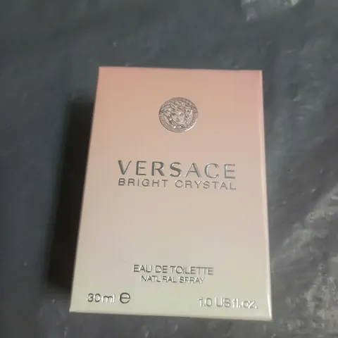 BOXED SEALED VERSACE BRIGHT CRYSTAL EAU DE TOILETTE - 30ML