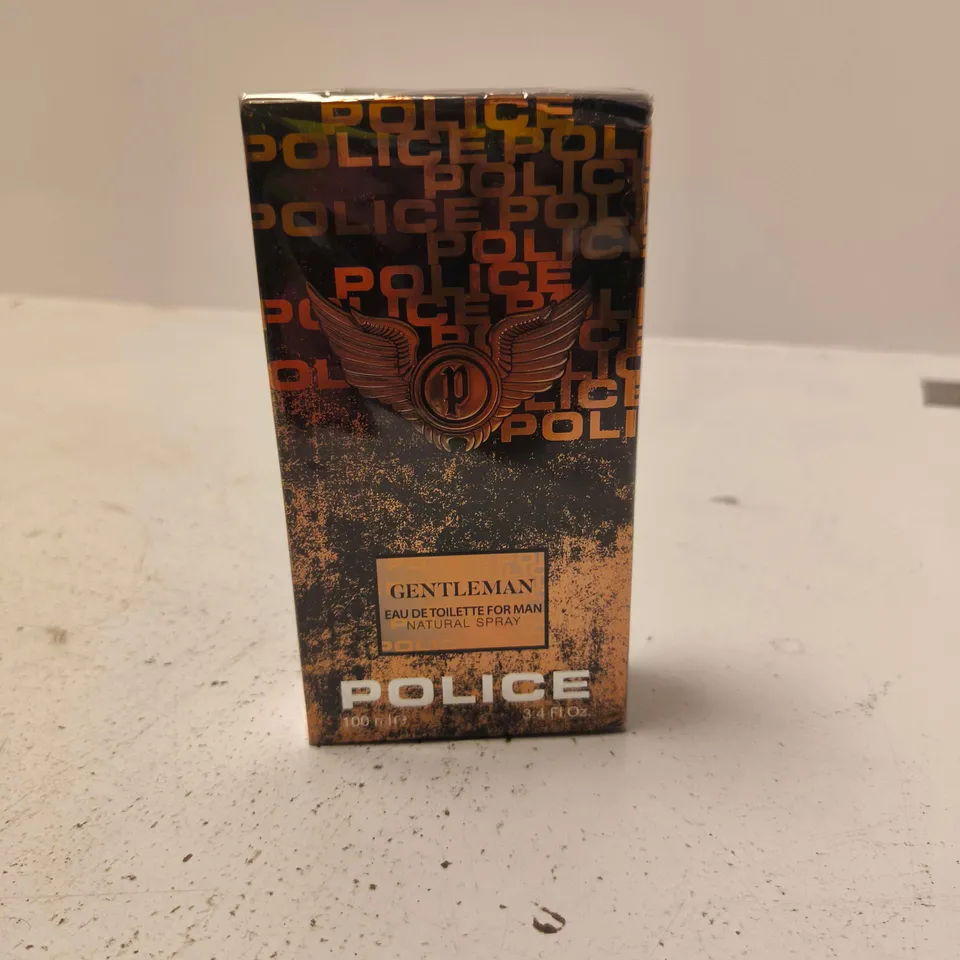 BOXED AND SEALED POLICE GENTLEMAN EAU DE TOILETTE FOR MAN 100ML