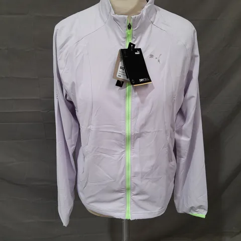 PUMA ULTRAWEAVE JACKET IN SPRING LAVENDER SIZE S