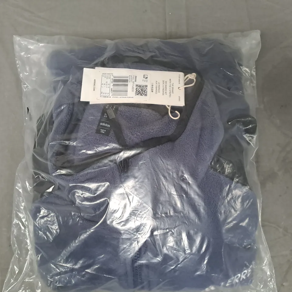 ADIDAS TERREX FULL ZIP FLEECE IN NAVY SIZE XL
