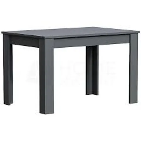 BOXED VIDA DESIGNS MEDINA 4 SEATER DINING TABLE - GREY (1 BOX)