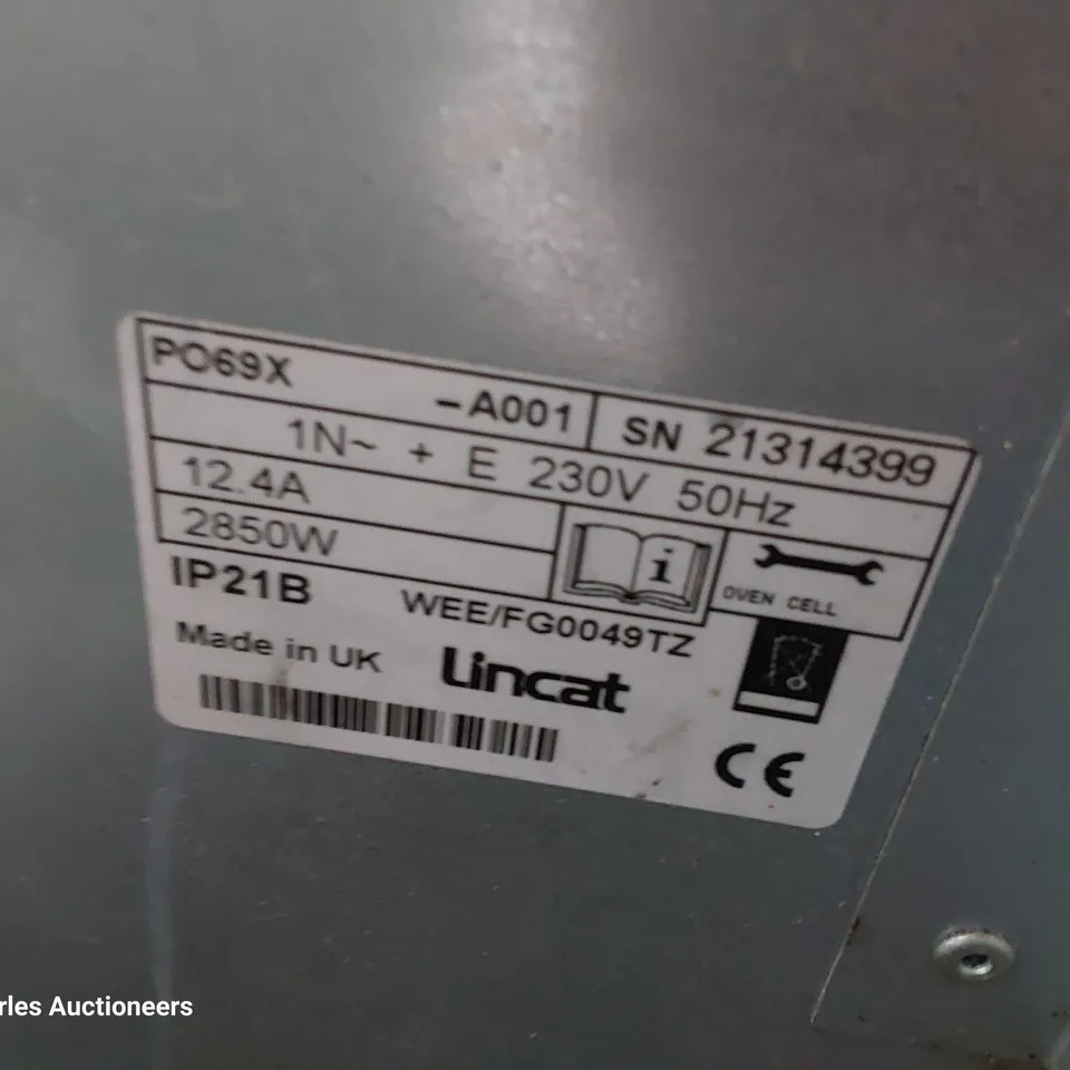 LINCAT PIZZA OVEN PO69X