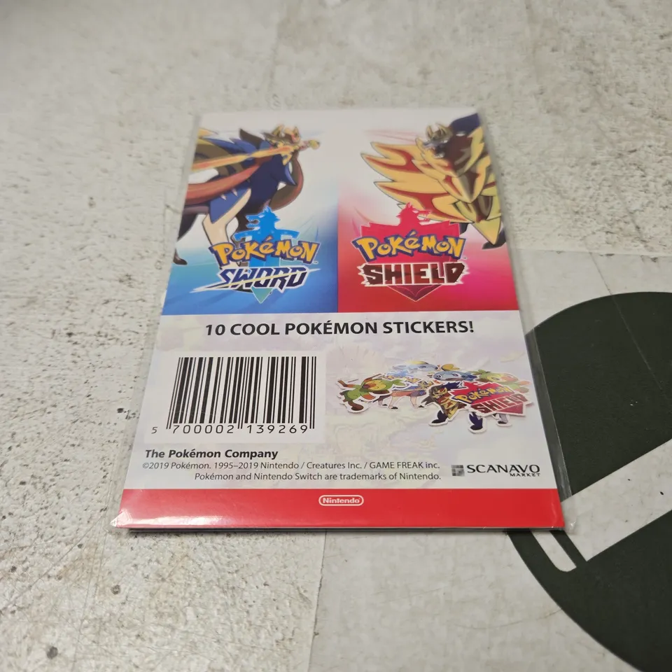 APPROXIMATELY 25 X POKEMON STICKER PACKS