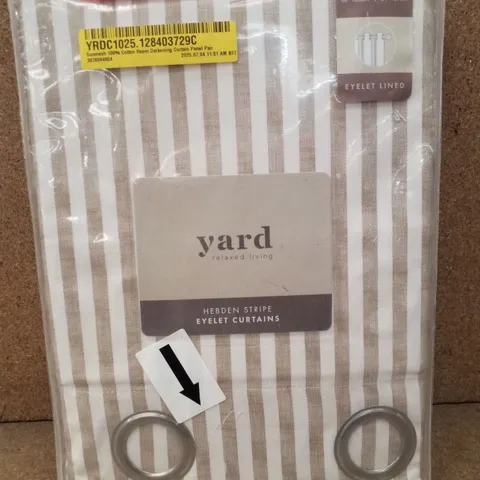 SUMNESH 100% COTTON ROOM DARKENING CURTAINS PANEL PAIR