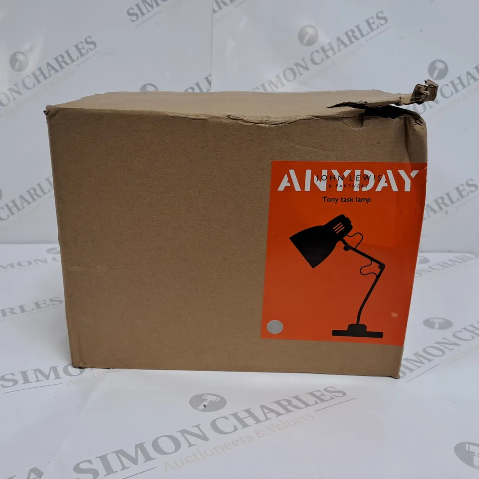 BOXED JOHN LEWIS TONY TASK LAMP