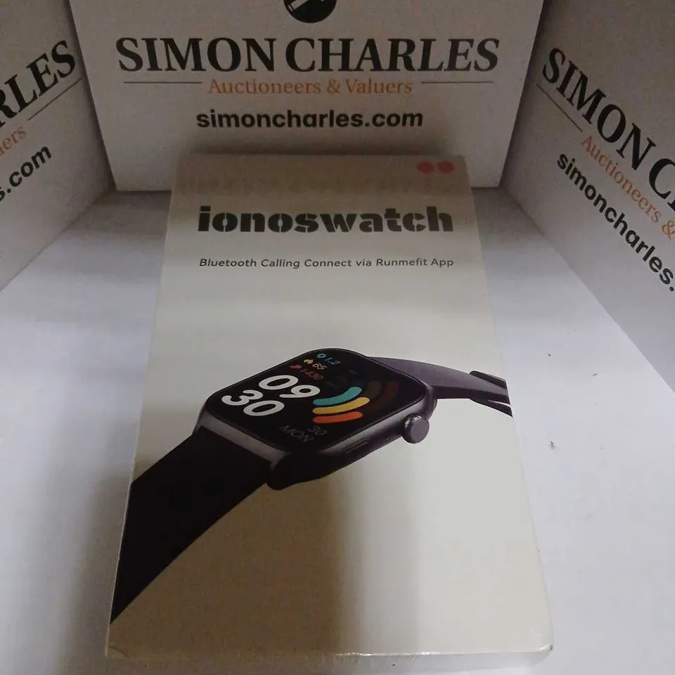 IONOSWATCH SMARTWATCH – BLACK STRAP