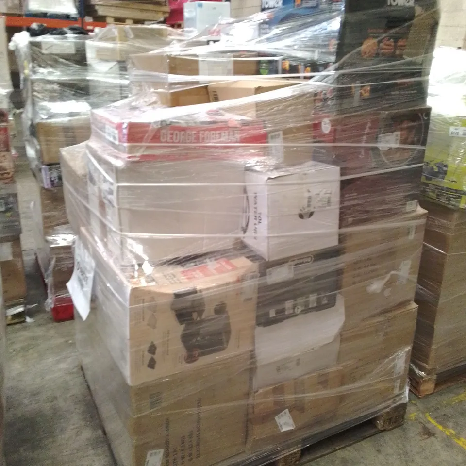PALLET OF APPROXIMATELY 24 UNPROCESSED RAW RETURN HOUSEHOLD AND ELECTRICAL GOODS TO INCLUDE;