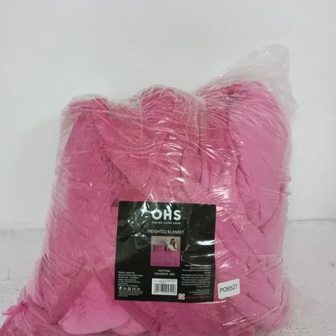 OHS WEIGHTED BLANKET – PINK