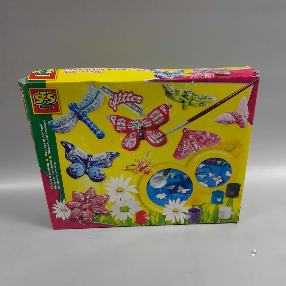 BOXED SES CREATIVE CASTING & PAINTING GLITTER SET 