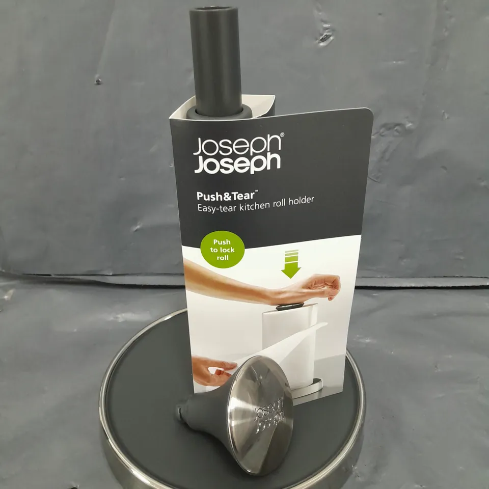 JOSEPH JOSEPH PUSH & TEAR KITCHEN ROLL HOLDER 