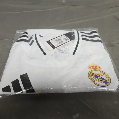 BAGGED REAL MADRID FC HOME JERSEY - SIZE M