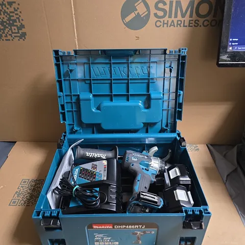 MAKITA DHP486RTJ 18V CORDLESS HAMMER DRILL KIT