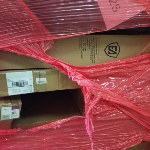 PALLET CONTAINING ASSORTED PRODUCTS INCLUDING FOLDING TABLE, ULTRA SLIM LED LINK LIGHT & RAISED TOILET SEAT