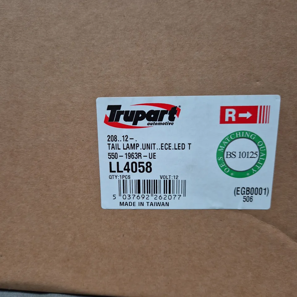TRUPART LL4058 TAIL LAMP UNIT – LED, 12V (AUTOMOTIVE)