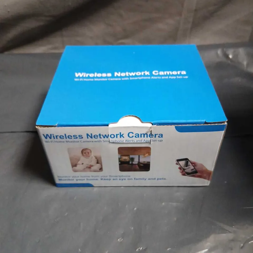 WIRELESS NETWORK CAMERA – WI‑FI HOME MONITOR, BOXED 