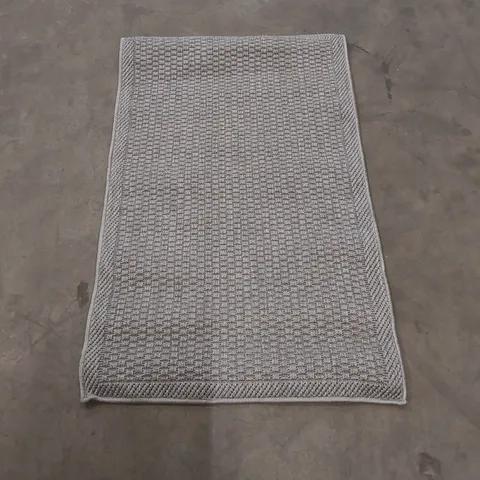 BRAND NEW PACO HOME TIMBER AREA RUG - GREY // SIZE: 60 X 100cm