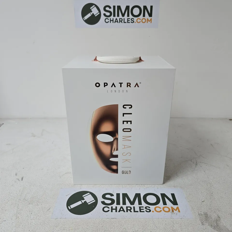 BOXED OPATRA LONDON CLEOMASK GOLD