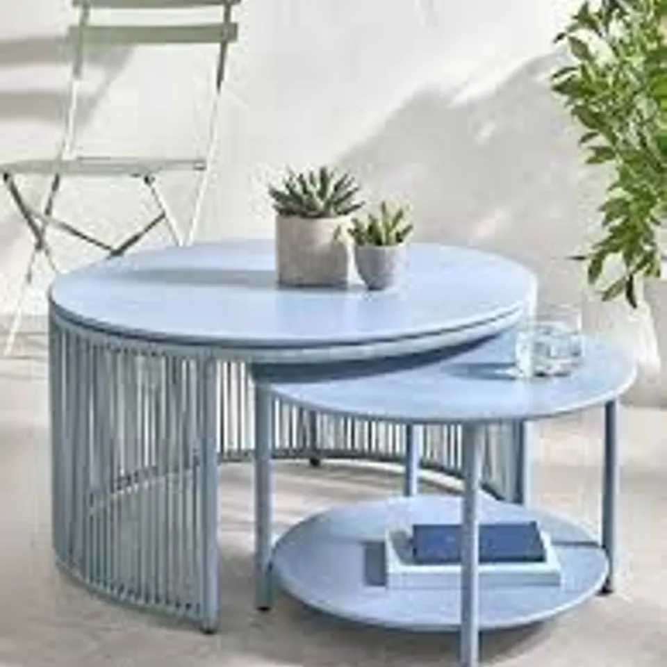 BRAND NEW BOXED HAWAII NESTED TABLE RRP £129.99