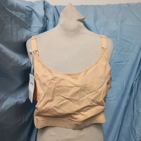 MOMCOZY NURSING BRA (NUDE) – UK XXL, WITH TAG