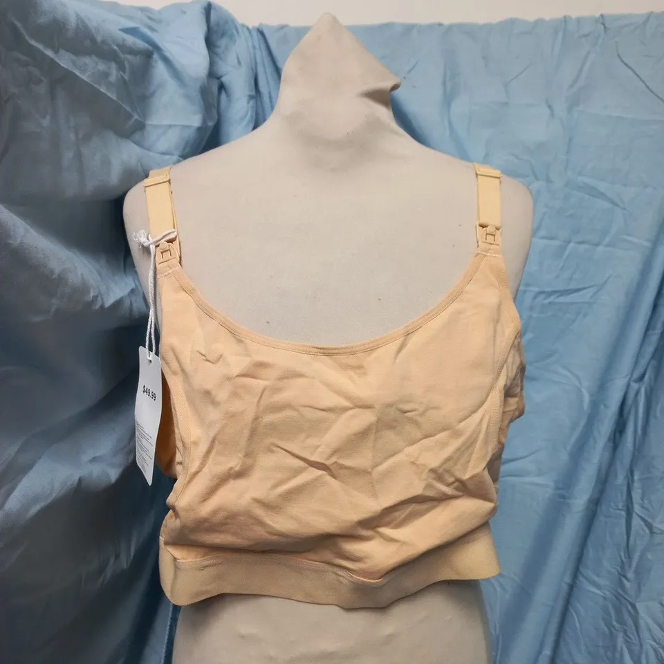 MOMCOZY NURSING BRA (NUDE) – UK XXL, WITH TAG