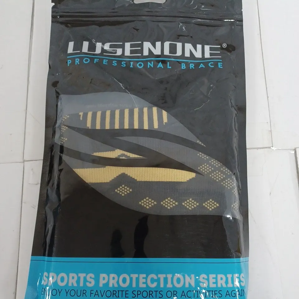 LUSENONE PROFESSIONAL BRACE COPPER KNEE SUPPORT - K05 BLACK M