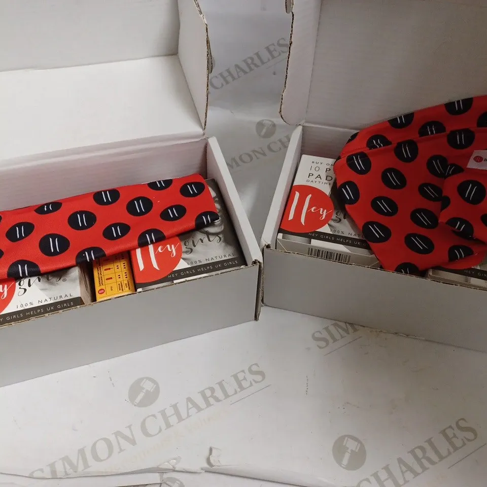 LOT OF APPROX. 15 HEALTH AND BEAUTY ITEMS TO INCLUDE - 2 HEY GIRLS FEMININ PRODUCTS SET 