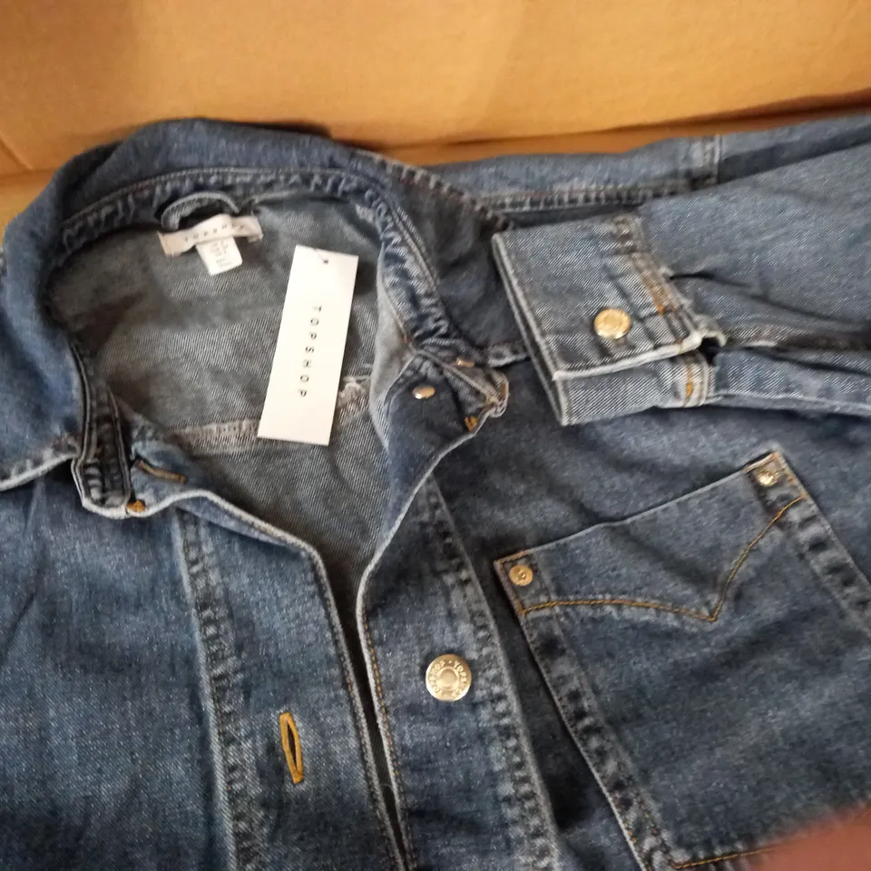 TOPSHOP DENIM SHIRT - UK 6