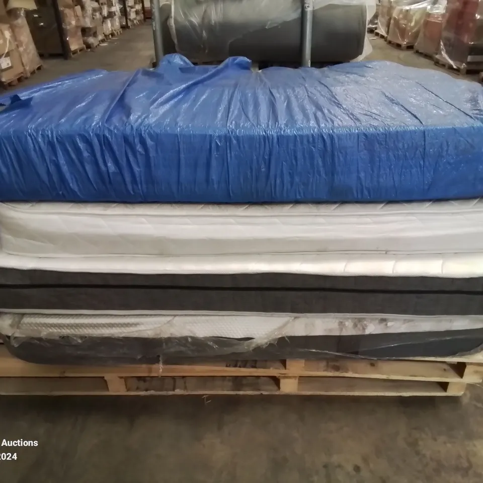 PALLET CONTAINING VARIOUS MATTRESSES IN DIFFERENT SIZES AND QUALITY