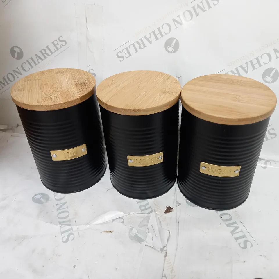 TYPHOON TEA AND COFFEE JARS  RRP £37.99