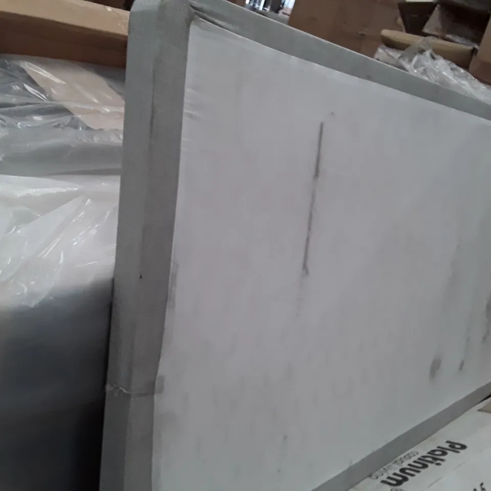 LIGHT GREY FABRIC 198CM BED PART 