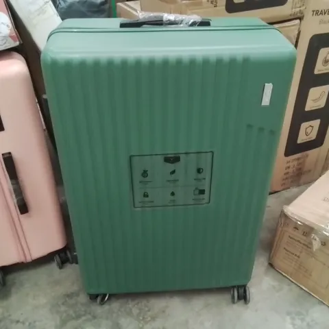 LARGE SUITCASE GREEN