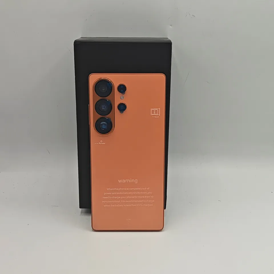 BOXED GENERIC 16GB ANDROID SMART PHONE IN ORANGE