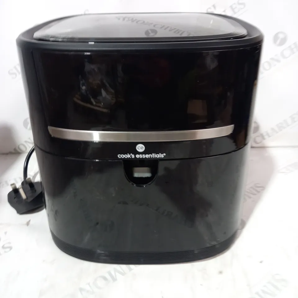 COOK'S ESSENTIALS 4L AIR FRYER IN BLACK