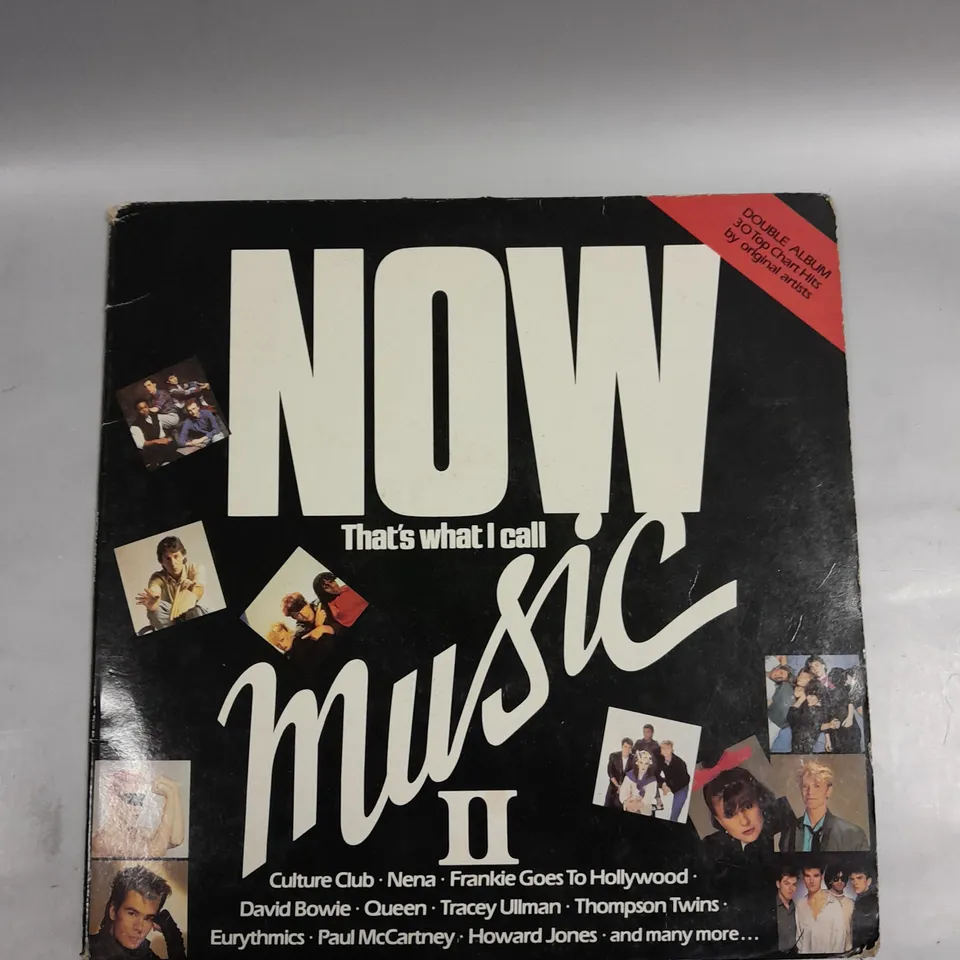 NOW THAT'S WHAT I CALL MUSIC II DOUBLE ALBUM VINYL