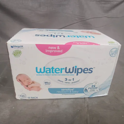WATERWIPES BABY WIPES 12 PACK 