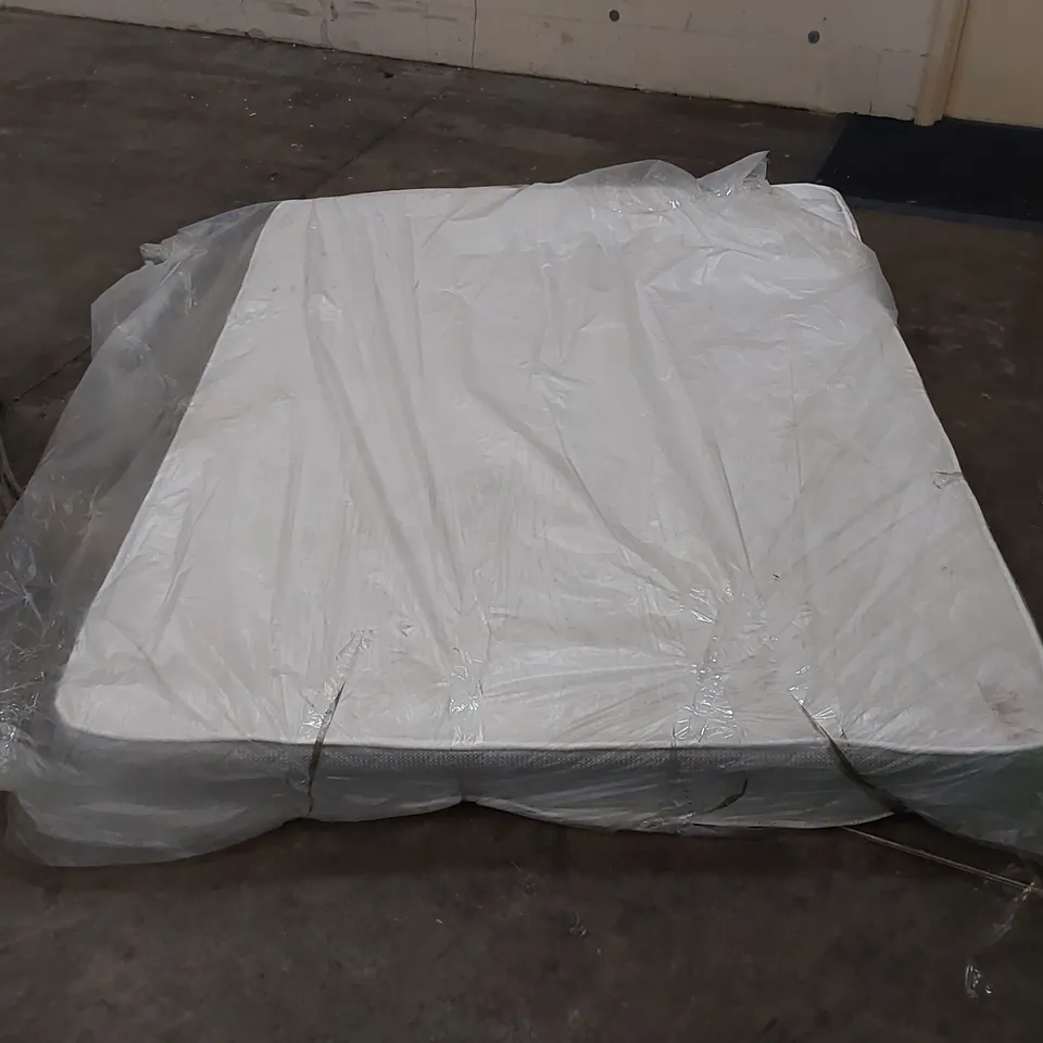 QUALITY BAGGED 5' KINGSIZE MEMORY FOAM SPRUNG OPEN COIL MATTRESS 