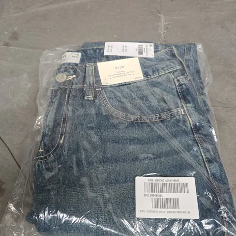 HOLISTER BAGGY DENIM JEANS SIZE 6-R / W28 REG 