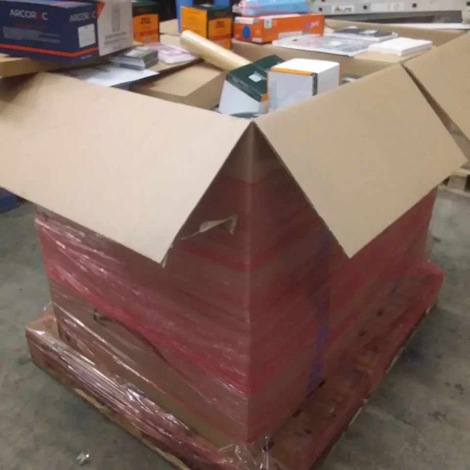 PALLET OF ASSORTED ITEMS TO INCLUDE: VAHDAM CHAI TEA, PHONE CASES, GLASSES, PUSH POP IT ETC