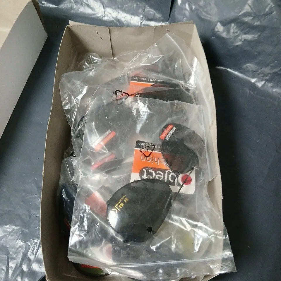 BOX OF APPROXIMATELY 8 ASSORTED SUNGLASSES