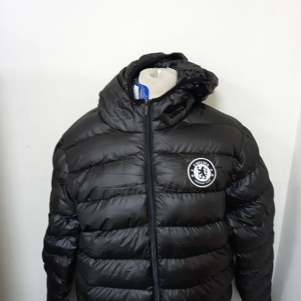 CHELSEA FC PADDED BUBBLE COAT SIZE M