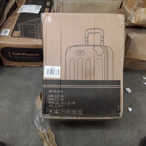 BOXED LUGG 15INCH SKYWANDER TRAVEL CABIN BAGS - TEAL 