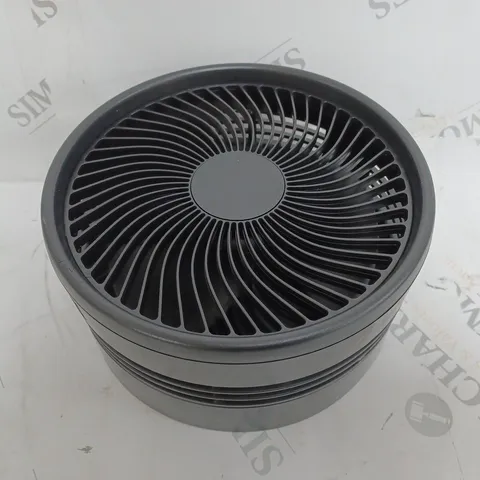 BELL & HOWELL MY FOLDAWAY ADJUSTABLE FOLDING FLOOR & TABLE FAN - BLACK