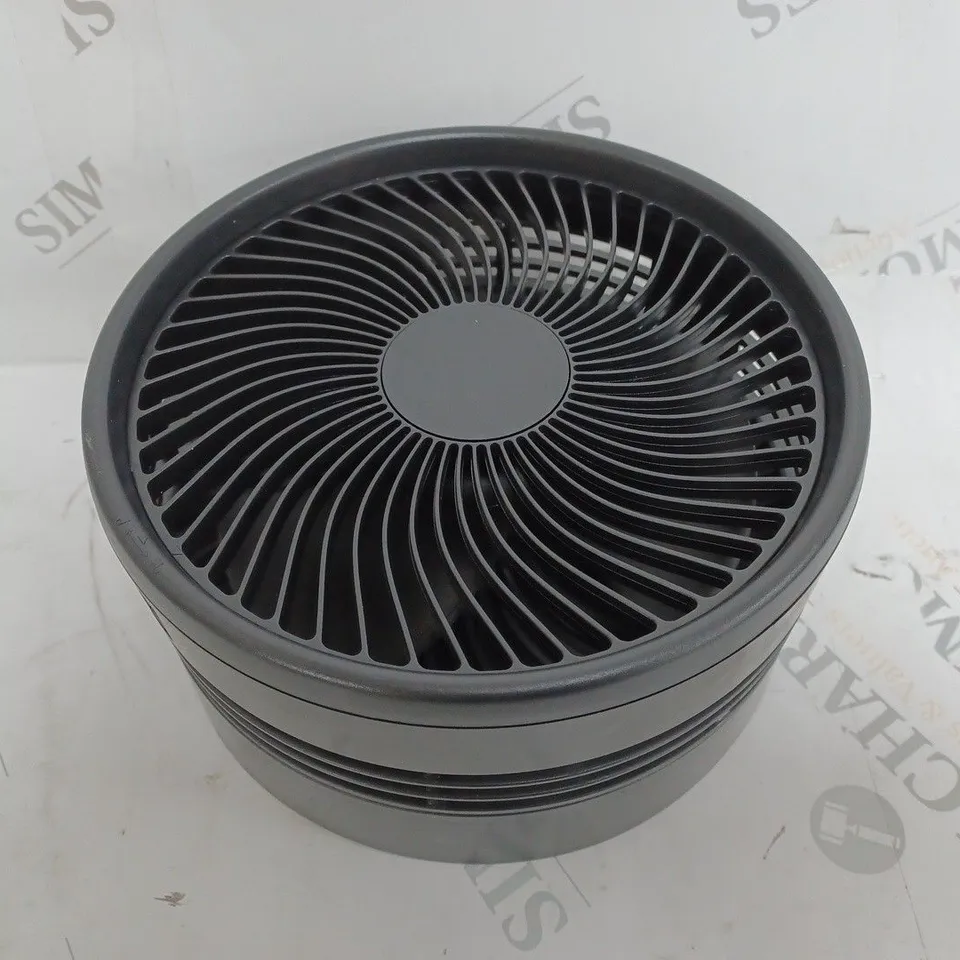 BELL & HOWELL MY FOLDAWAY ADJUSTABLE FOLDING FLOOR & TABLE FAN - BLACK