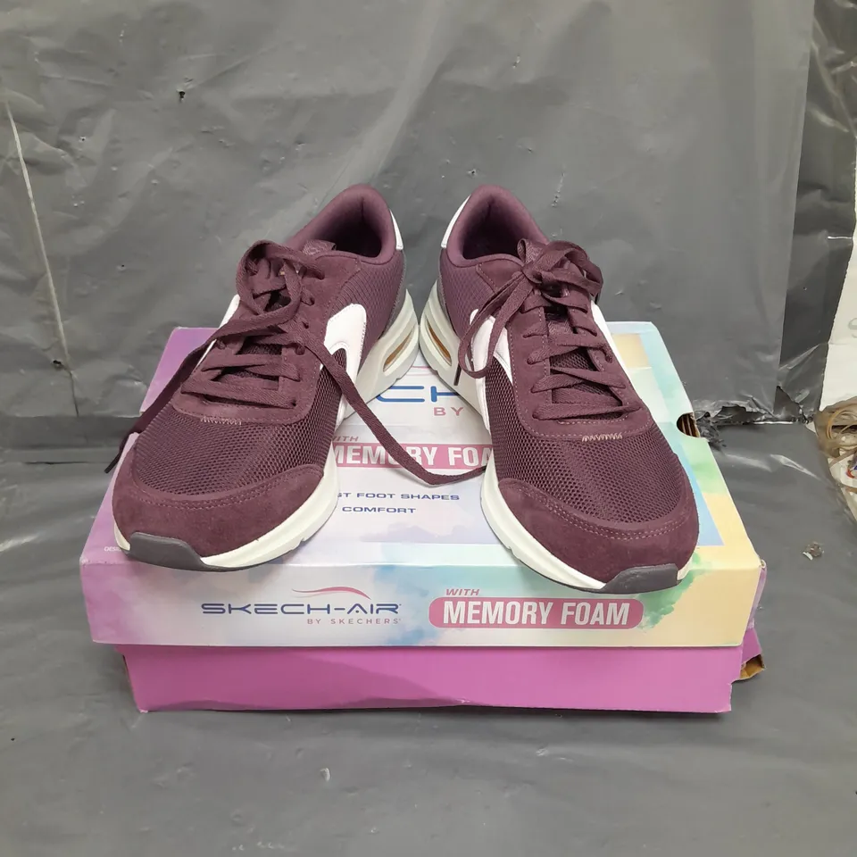 SKECH-AIR BY SKECHERS TRAINERS PURPLE SIZE 6