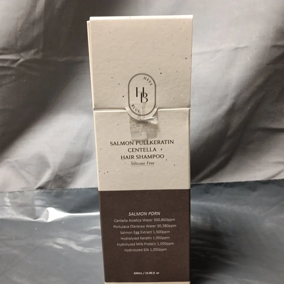 SALMON PULLKERATIN CENTELLA HAIR SHAMPOO – SILICONE FREE, 500ML. SEALED