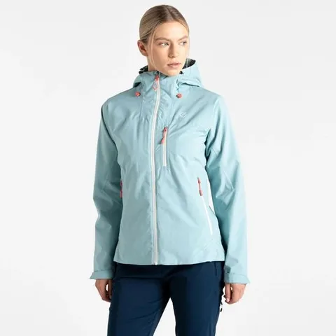 BRAND NEW DARE 2B WOMEN'S TORREK II WATERPROOF JACKET IN AQUIFER - 16