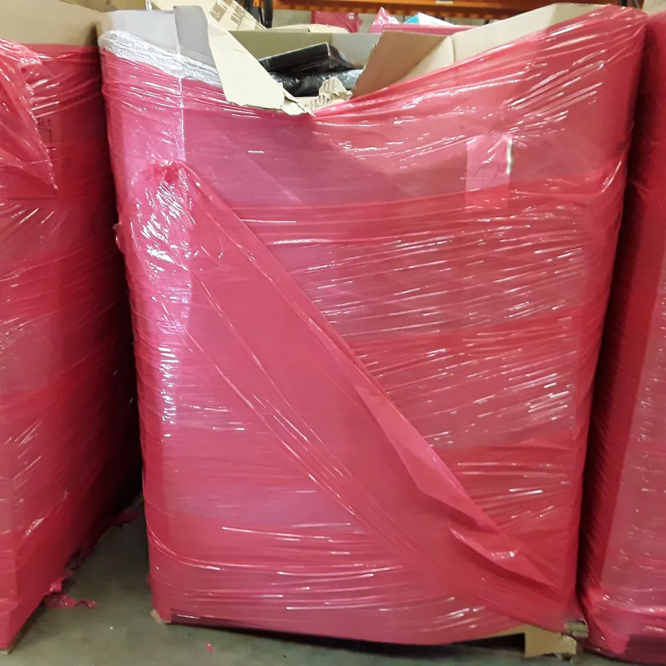 PALLET OF ASSORTED HOUSEHOLD GOODS TO INCLUDE POP UP PRIVATE TENT LED TV AND KIDS TOYS ECT 