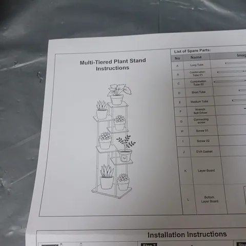 MULTI-TIERED PLANT STAND