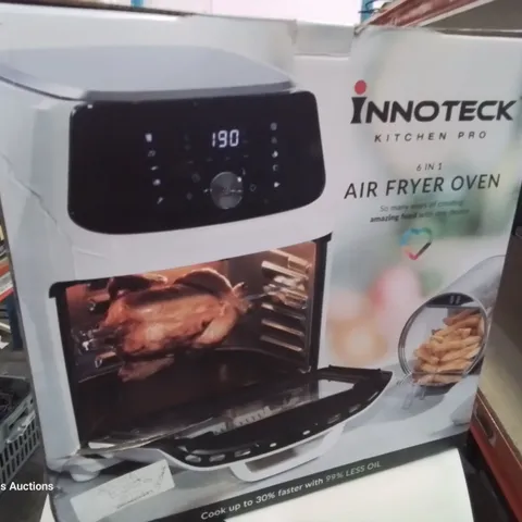 BOXED INNOTECK KITCHEN PRO 6 IN 1 AIR FRYER OVEN