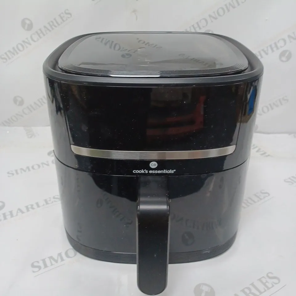 COOK'S ESSENTIALS 4L AIR FRYER BLACK